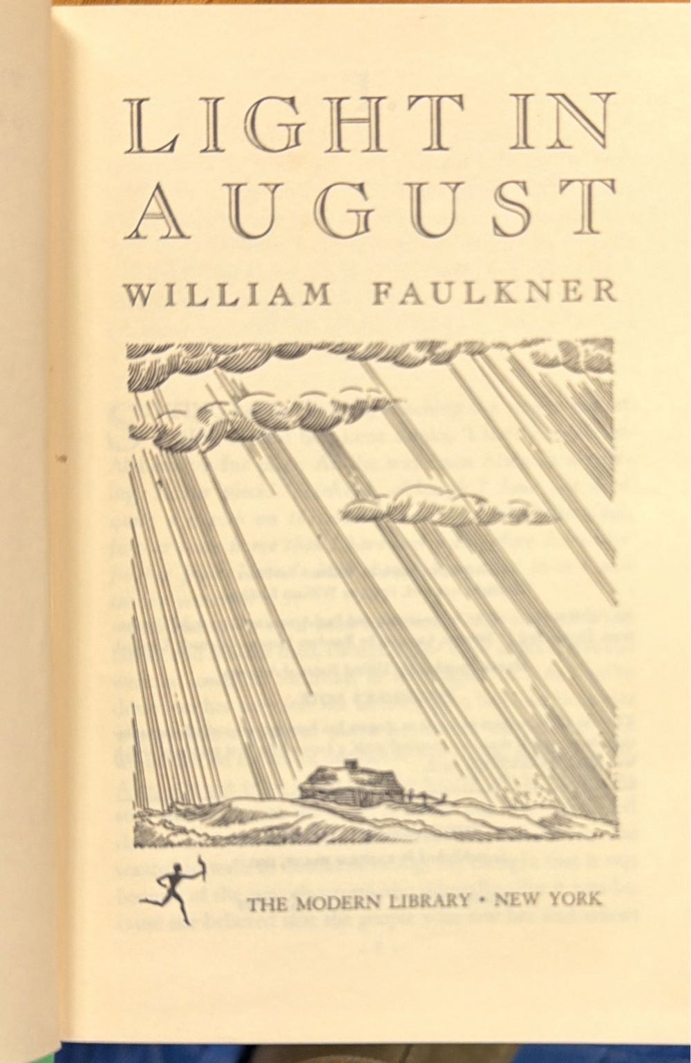 Light in August - William Faulkner (The Modern Library - Hardcover) book collectible - Main Image 4