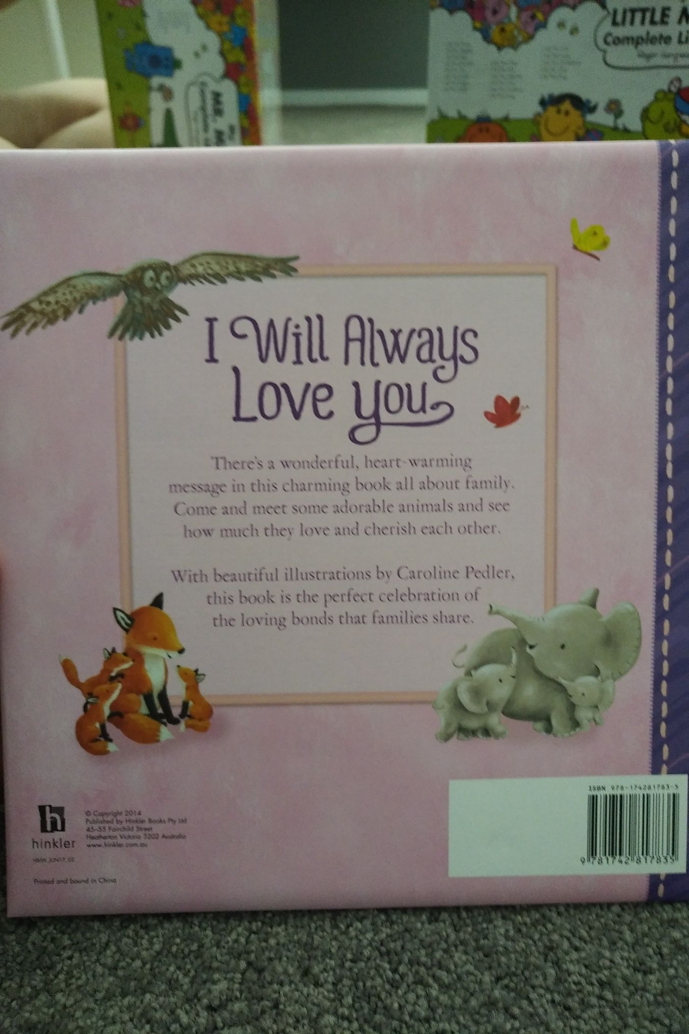 I Will Always Love You - Caroline Pedler book collectible [Barcode 9781742817835] - Main Image 2