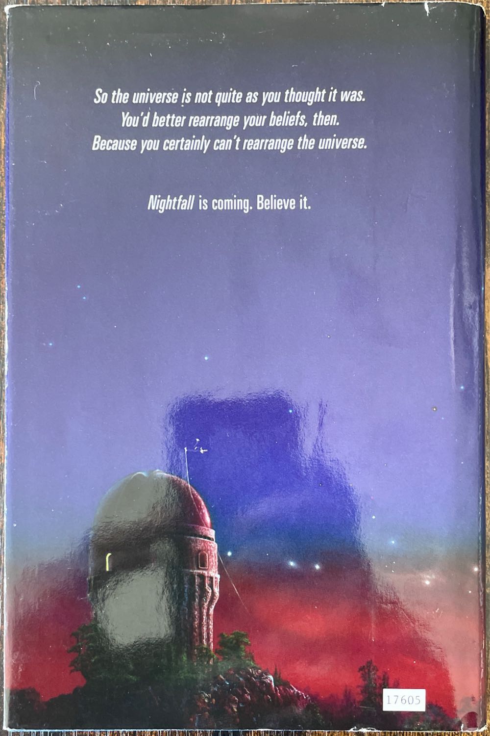 Nightfall - Robert Silverberg (Doubleday - Hardcover) book collectible [Barcode 9780385263412] - Main Image 2