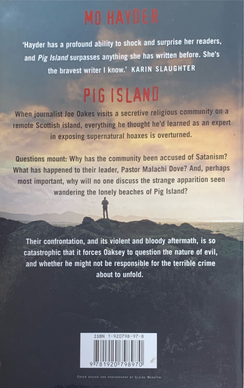 Pig Island - Mo Hayder (Doubleday Australia - Trade Paperback) book collectible [Barcode 9781920798970] - Main Image 2