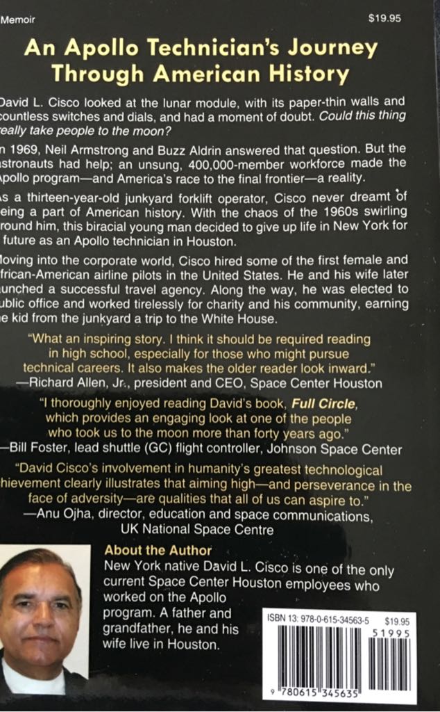 Full Circle - David L. Cisco (D L C Enterprises - Paperback) book collectible [Barcode 9780615345635] - Main Image 2