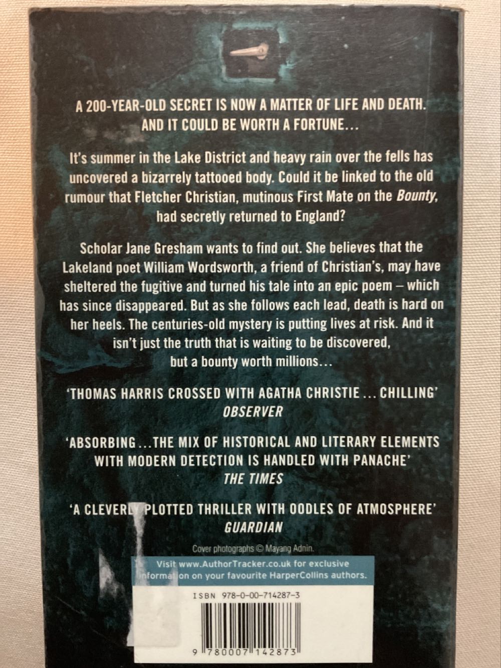 The Grave Tattoo - Val McDermid (Harper - Paperback) book collectible [Barcode 9780007142873] - Main Image 2