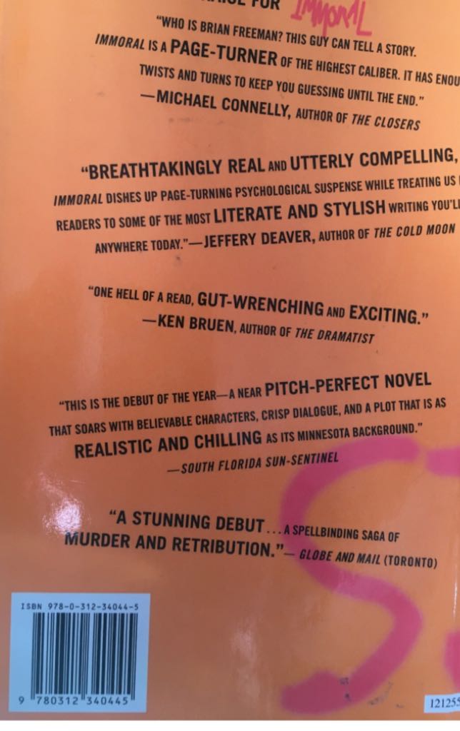 Stripped - Brian Freeman (St Martin’s Minotaur - Hardcover) book collectible [Barcode 9780312340445] - Main Image 2