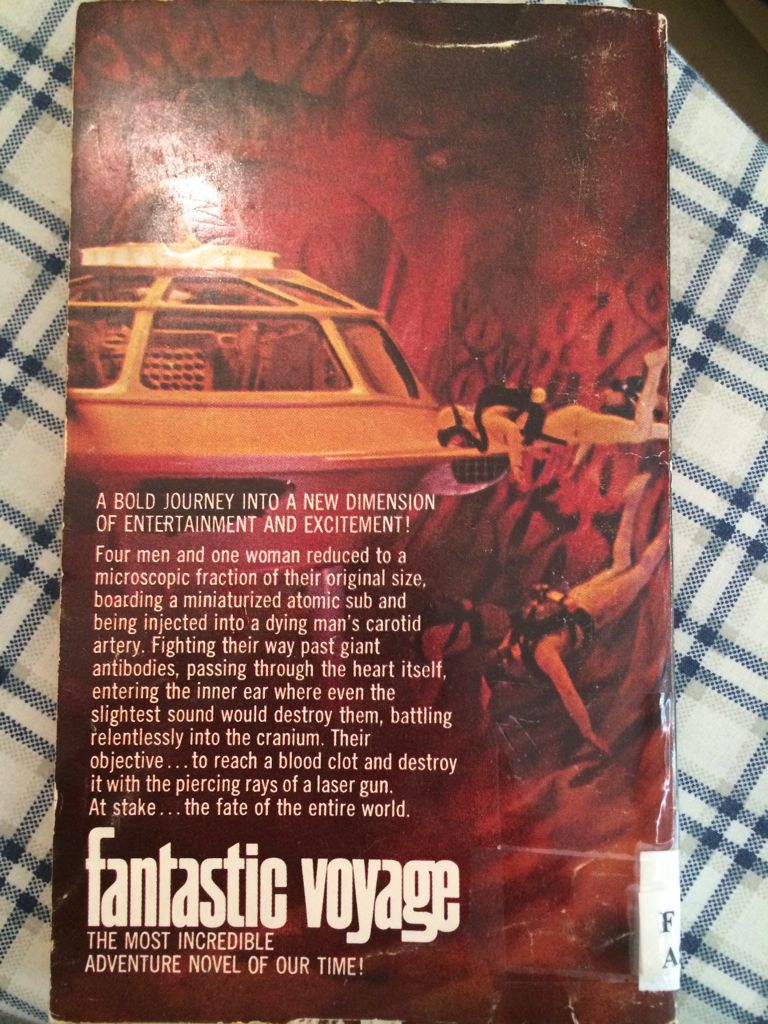 Fantastic Voyage - Issac Asimov (A Bantam Book - Paperback) book collectible - Main Image 2