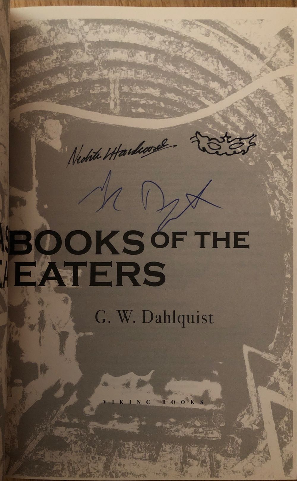 The Glass Books of the Dream Eaters - Gordon Dahlquist (Viking - Hardcover) book collectible [Barcode 9780670916474] - Main Image 2