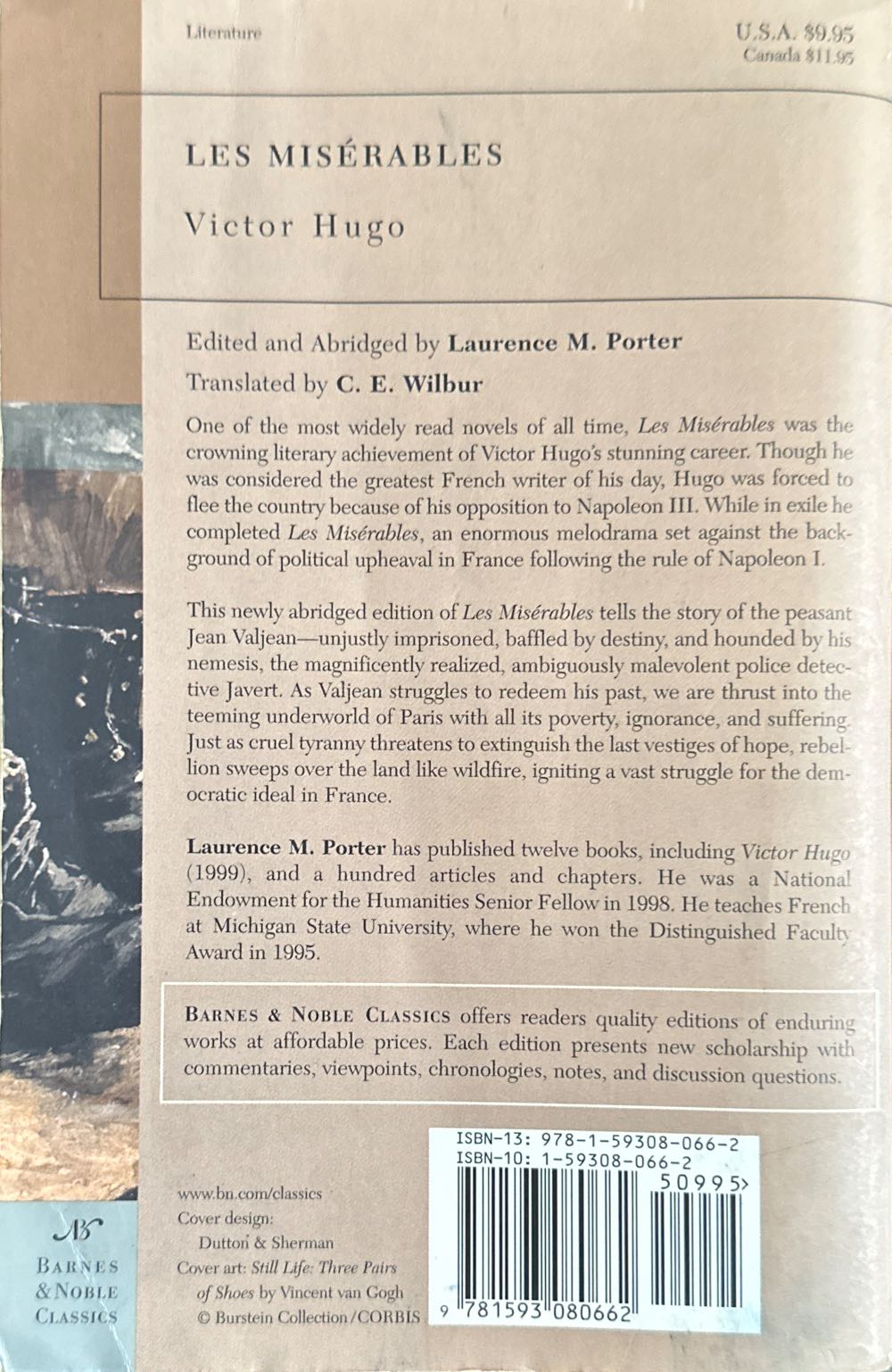 Les Misérables - Victor Hugo (Barnes & Nobel Classics - Paperback) book collectible [Barcode 9781593080662] - Main Image 2