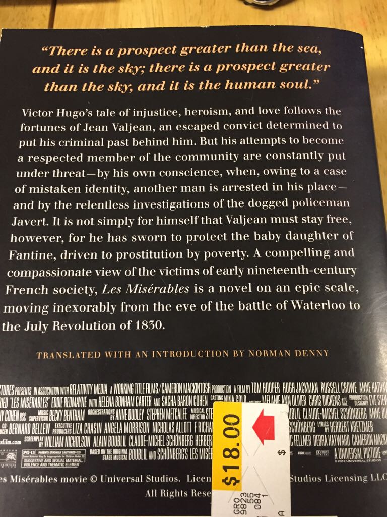 Les Miserables  book collectible - Main Image 2