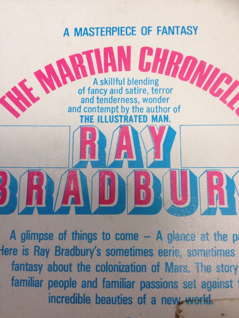 The martian chronicles  book collectible [Barcode 9780081241615] - Main Image 2