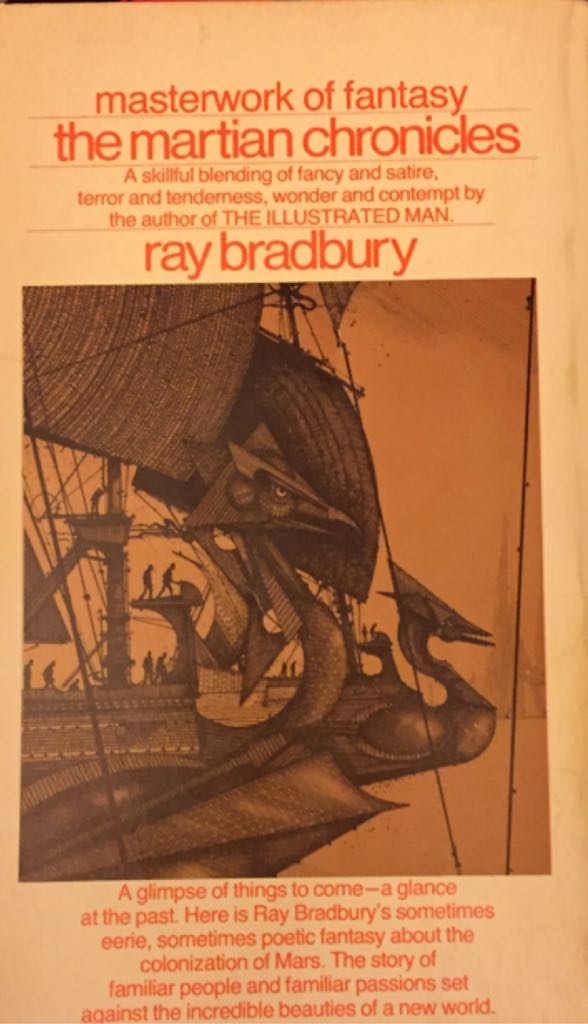 The martian chronicles - Ray Bradbury (Bantam Books - Paperback) book collectible - Main Image 2