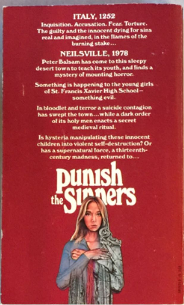 Punish The Sinners - John Saul (Dell) book collectible - Main Image 2