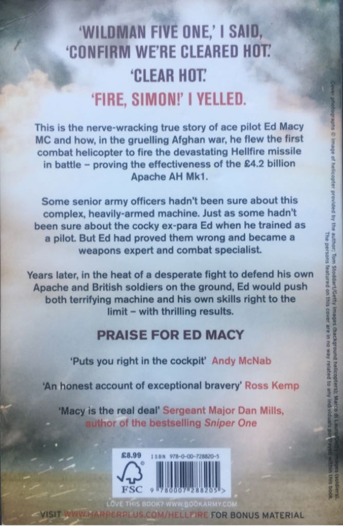 Hellfire - Ed Macy (HarperCollins UK - Paperback) book collectible [Barcode 9780007288205] - Main Image 2