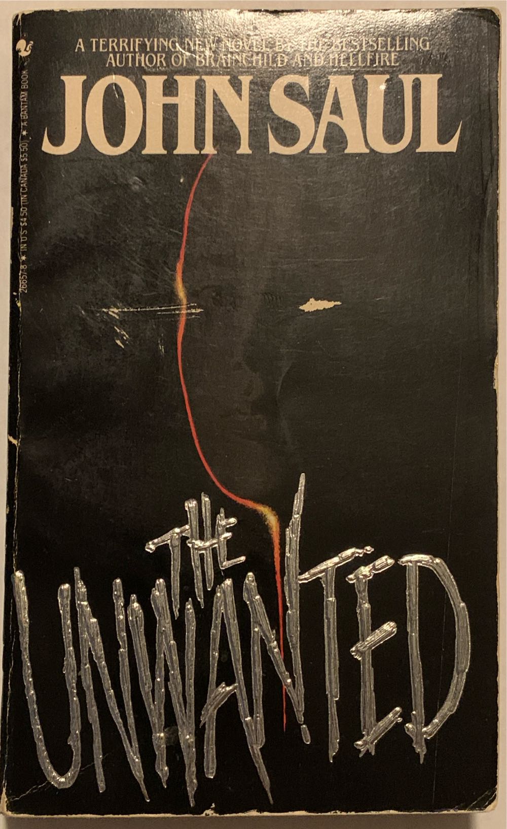 The Unwanted - John Saul (Bantam - Paperback) book collectible [Barcode 9780553266573] - Main Image 3