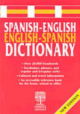 SpanishSpanish Dictionary - Geddes Grosset book collectible [Barcode 1855349620] - Main Image 1
