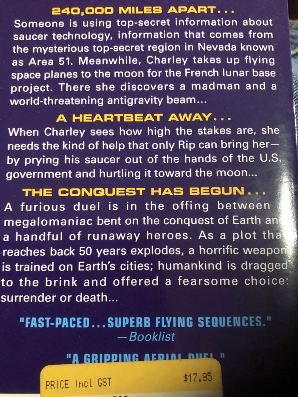 Saucer: The Conquest - Stephen Coonts (St. Martin’s Paperbacks - Paperback) book collectible [Barcode 9780312994488] - Main Image 2