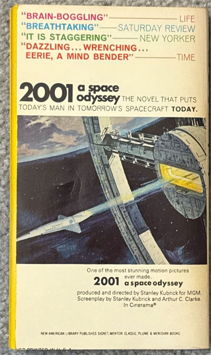 2001: A Space Odyssey - Arthur C. Clarke (Audible - Audiobook) book collectible [Barcode 9780451077653] - Main Image 2
