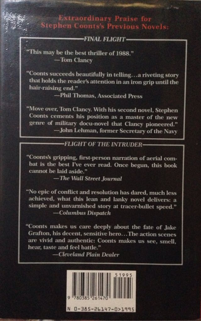 The Minotaur - Stephen Coonts (Doubleday Books - Hardcover) book collectible [Barcode 9780385261470] - Main Image 2