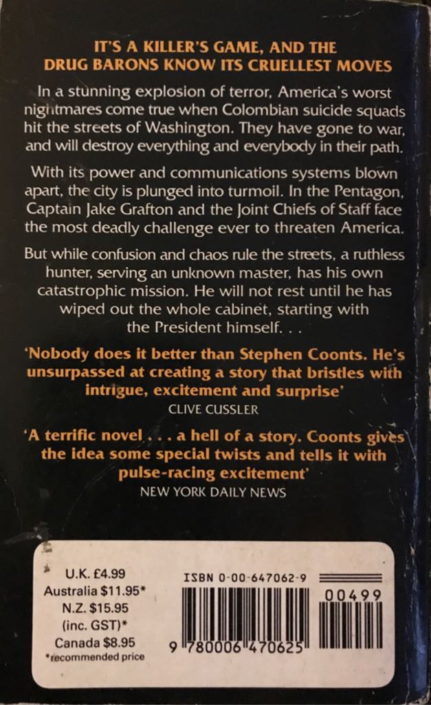 Under Siege - Stephen Coonts (HarperCollins - Paperback) book collectible [Barcode 9780006470625] - Main Image 2