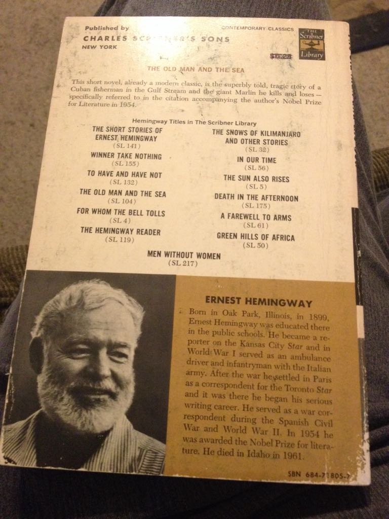 The Old Man and the Sea  book collectible - Main Image 2