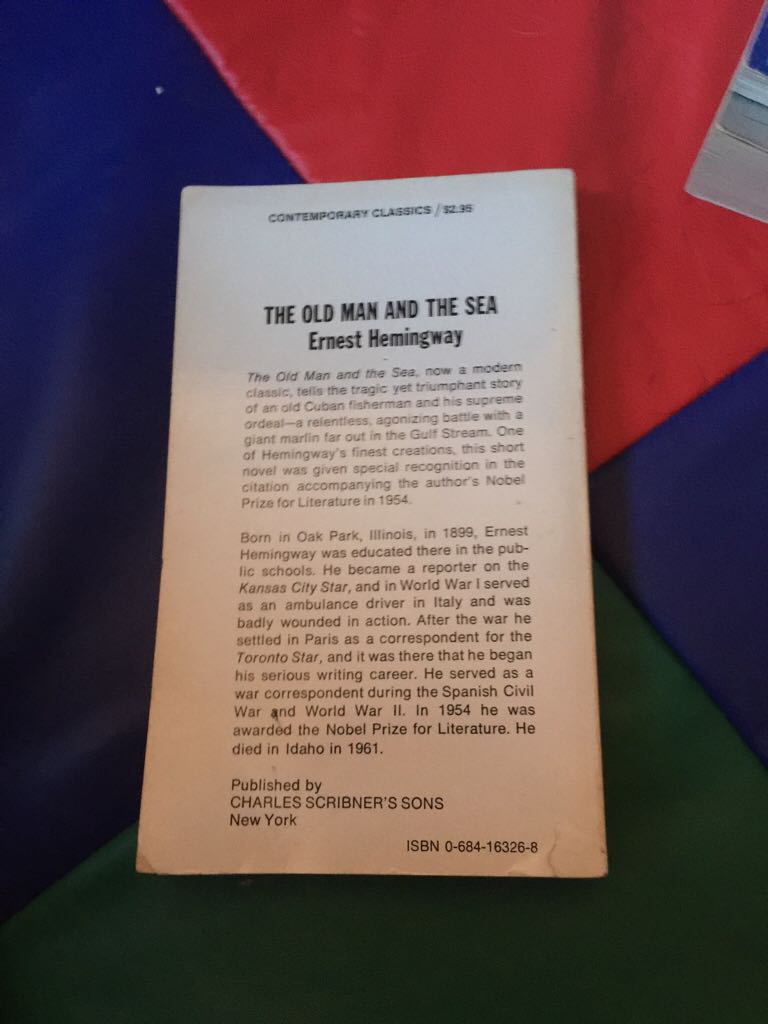 Hemingway: The Old Man and the Sea - Ernest Hemingway book collectible - Main Image 2