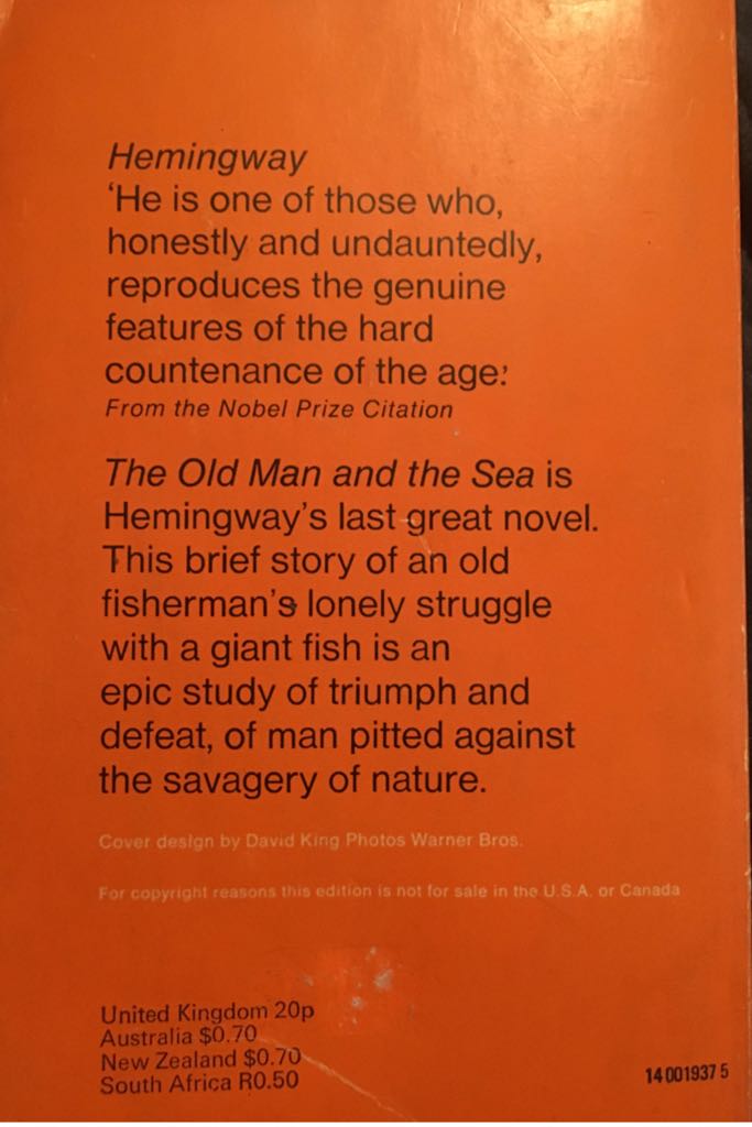 The Old Man and the Sea  book collectible - Main Image 2