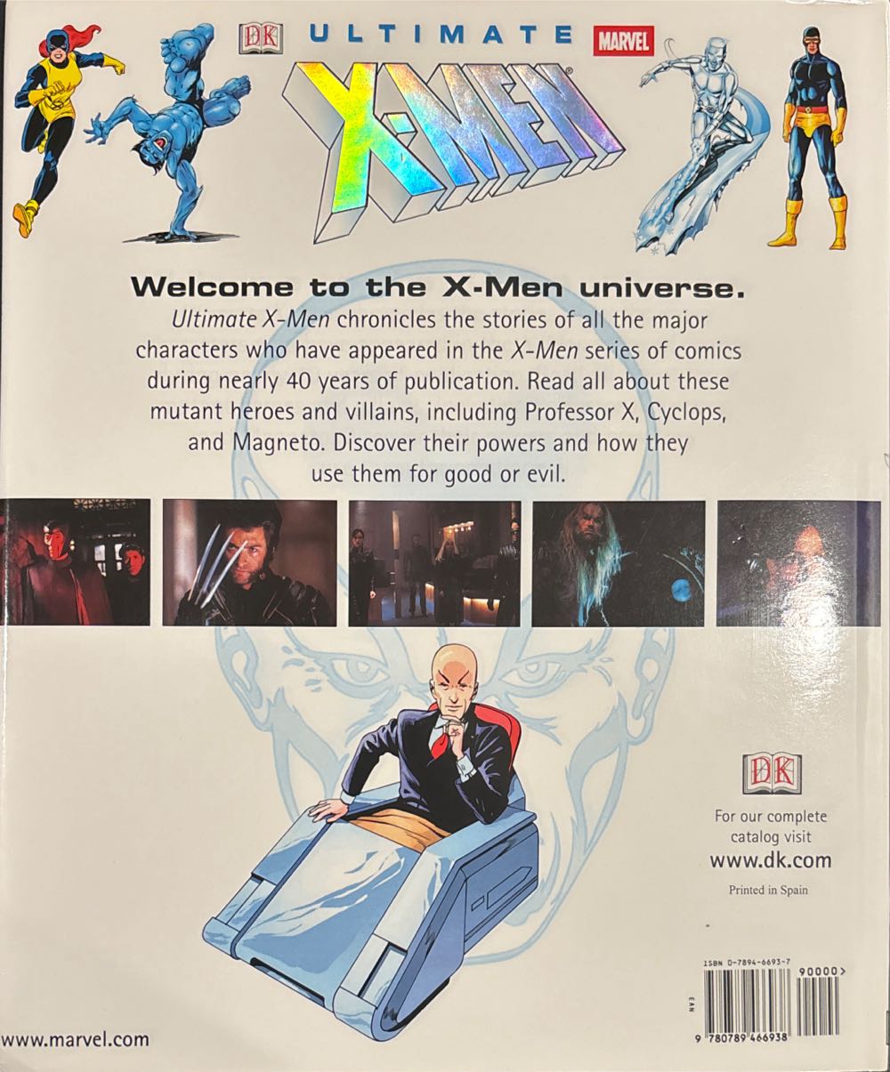 Ultimate X-Men - Stan Lee (DK Publishing - Hardcover) book collectible [Barcode 9780789466938] - Main Image 2