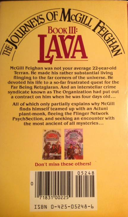 Lava - O’Donnell, Kevin (Paperback) book collectible [Barcode 0425052486] - Main Image 2