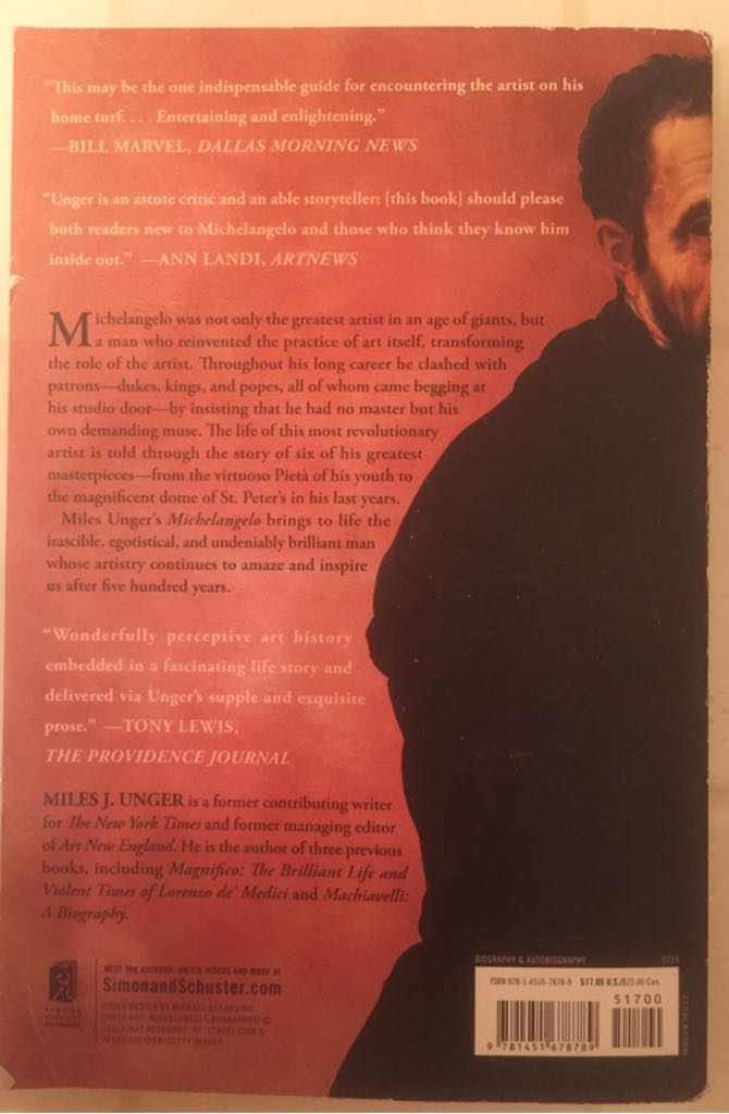 Michelangelo - Bruno Contardi book collectible [Barcode 9781451678789] - Main Image 2