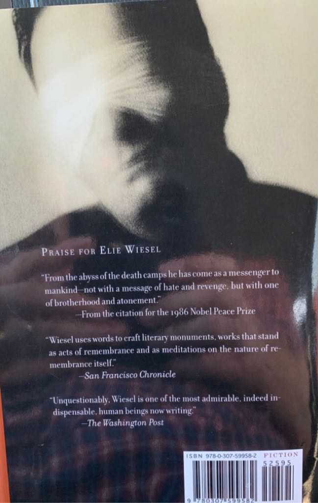 Hostage - Elie Wiesel (Alfred a Knopf Incorporated - Hardcover) book collectible [Barcode 9780307599582] - Main Image 2