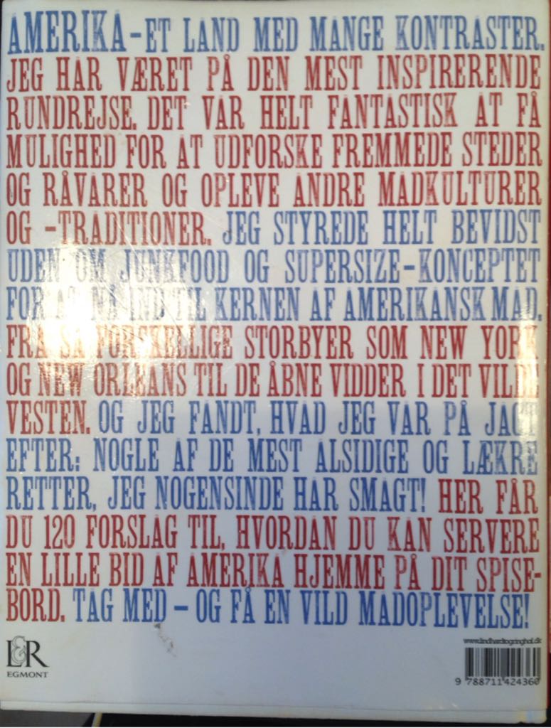 Jamies Amerika - Jamie Oliver (Lindhardt Og Ringhof - Hardcover) book collectible [Barcode 9788711424360] - Main Image 2