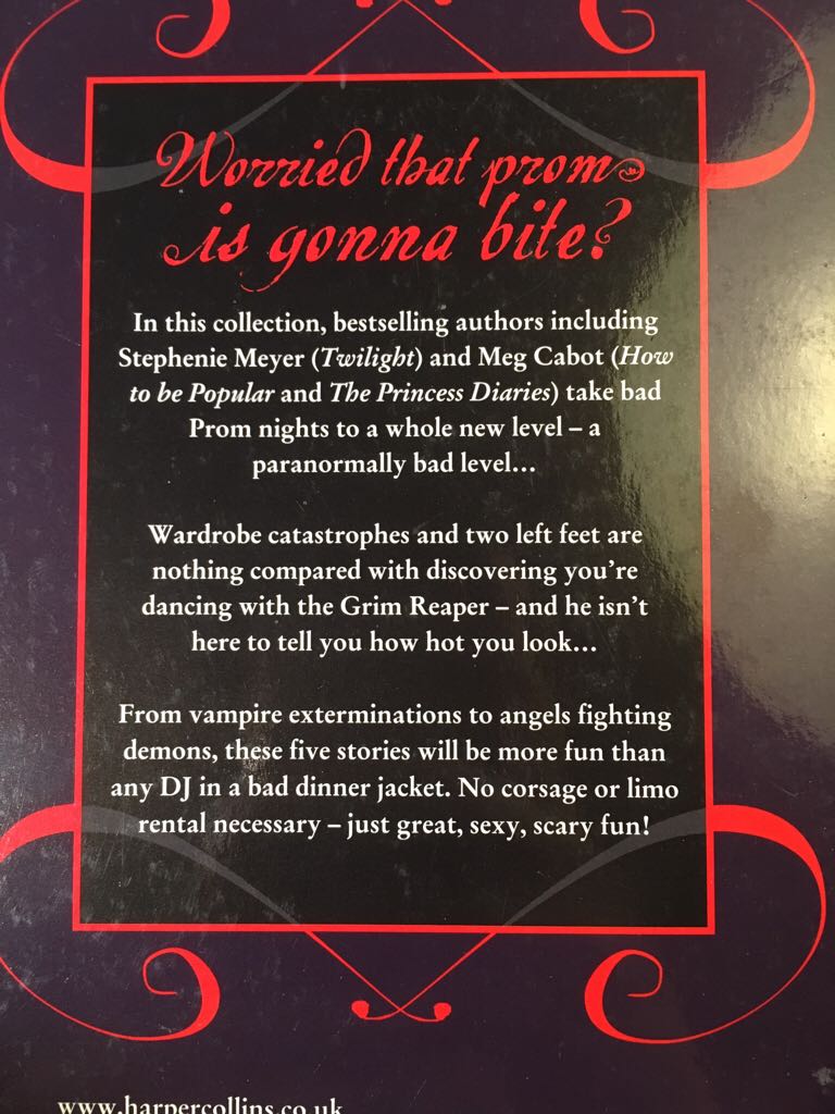 Prom Nights From Hell - PC Cast And Various Authors (Harper Collins - Paperback) book collectible [Barcode 9780007319893] - Main Image 2