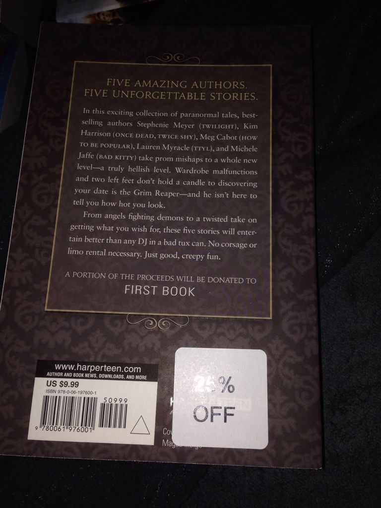 Prom Nights from Hell - Stephenie Meyer (HarperTeen - Paperback) book collectible [Barcode 9780061976001] - Main Image 2