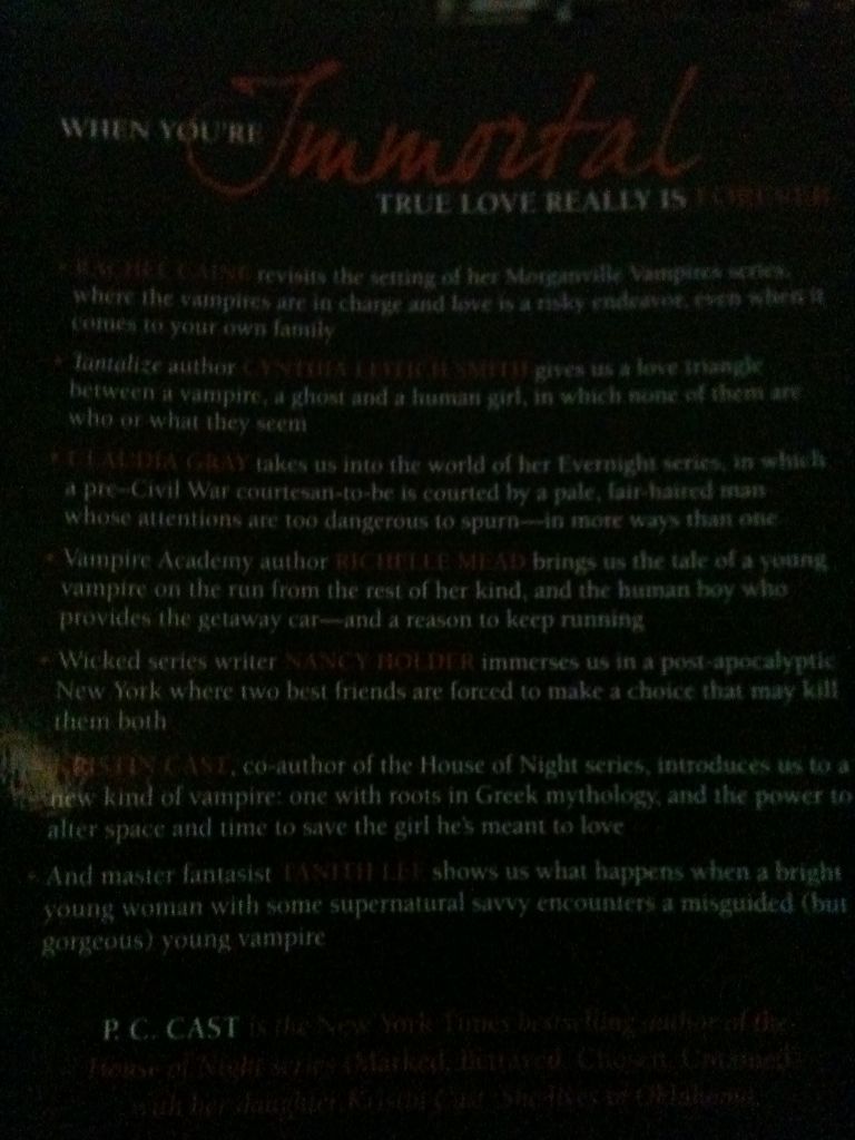 Immortal  (Paperback) book collectible - Main Image 2