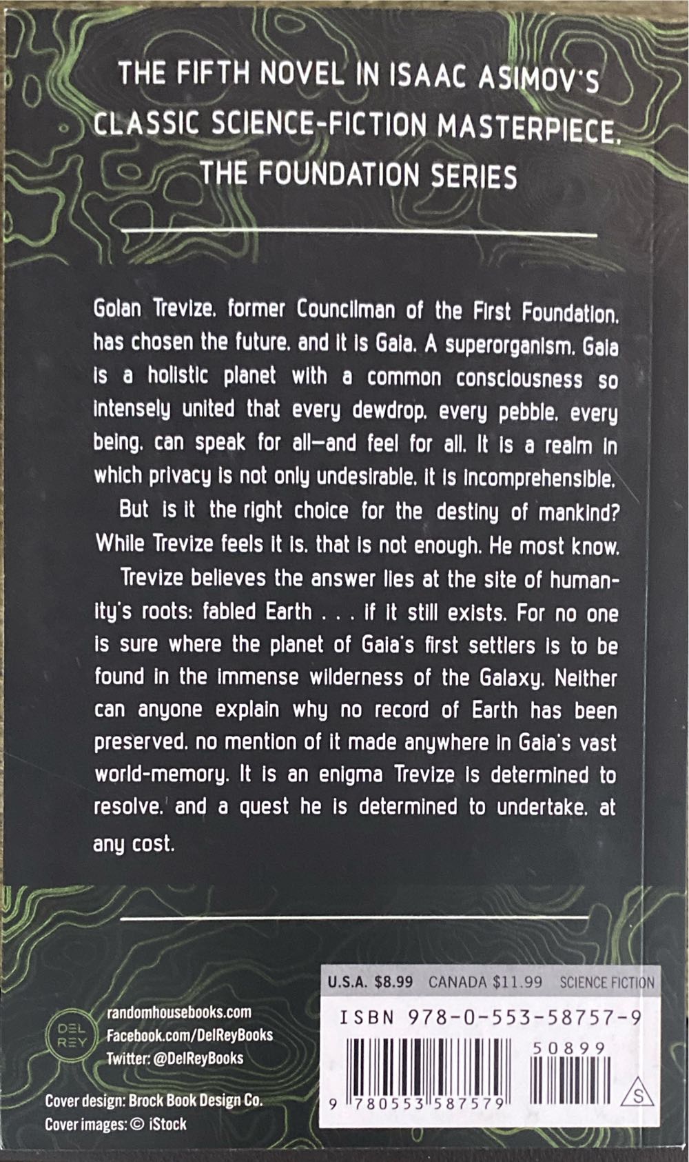 Foundation 05:  Foundation and Earth - Asimov, Isaac (Spectra - Audiobook) book collectible [Barcode 9780553587579] - Main Image 3