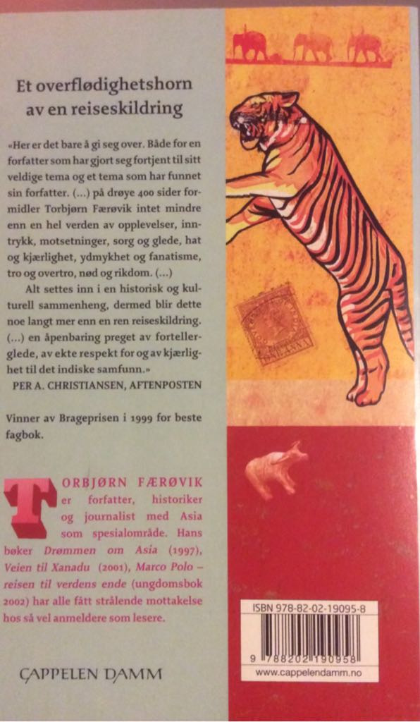 India - D. R. book collectible [Barcode 9788202190958] - Main Image 2