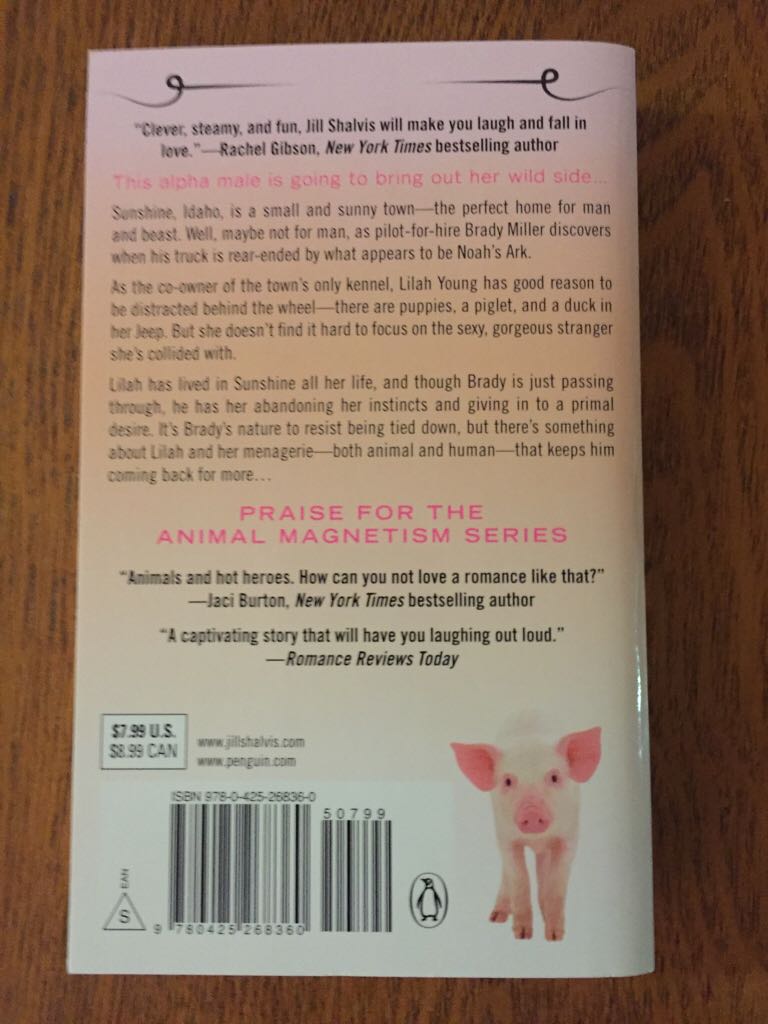 Animal Magnetism - Jill Shalvis (Berkley - Paperback) book collectible [Barcode 9780425268360] - Main Image 2