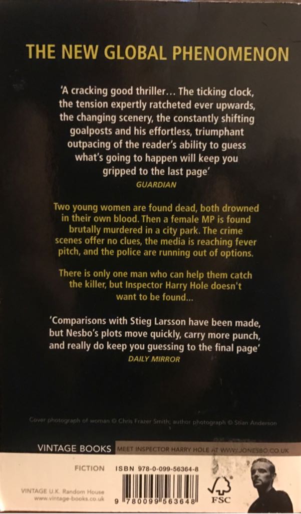 Leopard, The - Jo Nesbø (Vintage) book collectible [Barcode 9780099563648] - Main Image 2