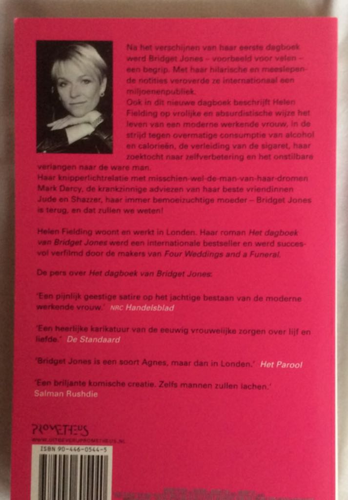 Bridget Jones, The Edge Of Reason - Helen Fielding book collectible [Barcode 9789044605440] - Main Image 2