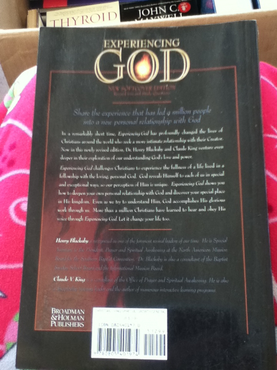 Experiencing God - T Blackaby book collectible - Main Image 2