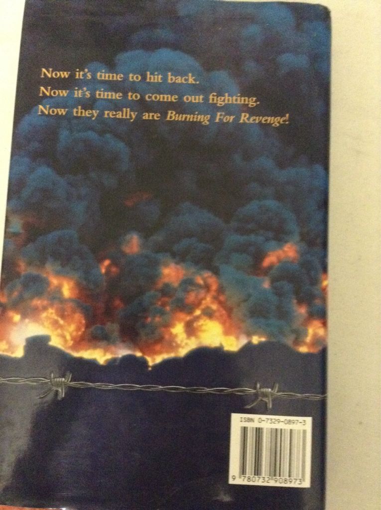 Burning For Revenge - John Marsden (Pan Mcmillan - Hardcover) book collectible [Barcode 9780732908973] - Main Image 2