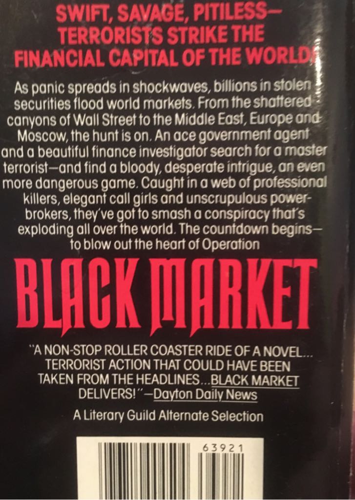 Black Market  book collectible - Main Image 2