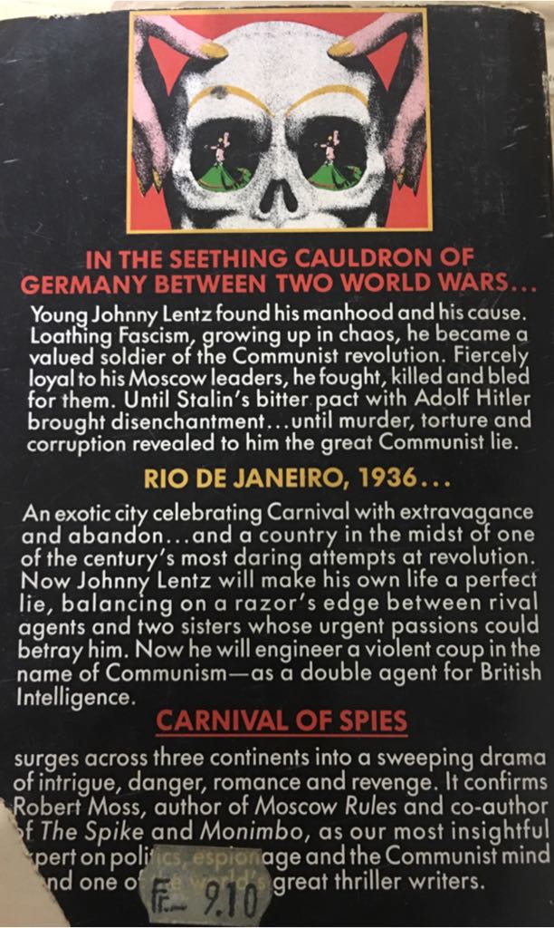 Carnival of Spies - Moss, Robert book collectible [Barcode 9780671657727] - Main Image 2