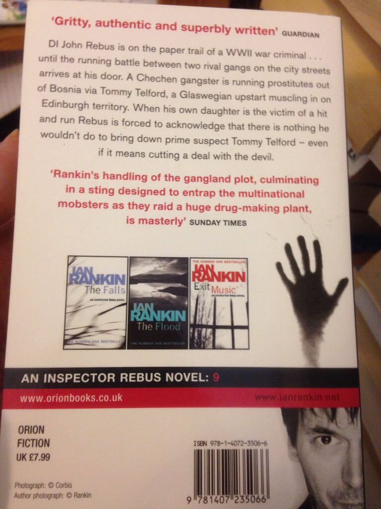 The Hanging Garden - Ian Rankin book collectible [Barcode 9781407235066] - Main Image 2