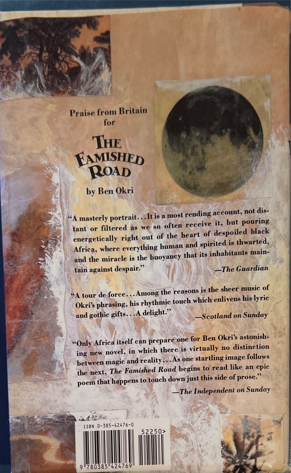 The Famished Road - Ben okri (Nan A. Talese - Hardcover) book collectible [Barcode 9780385424769] - Main Image 2