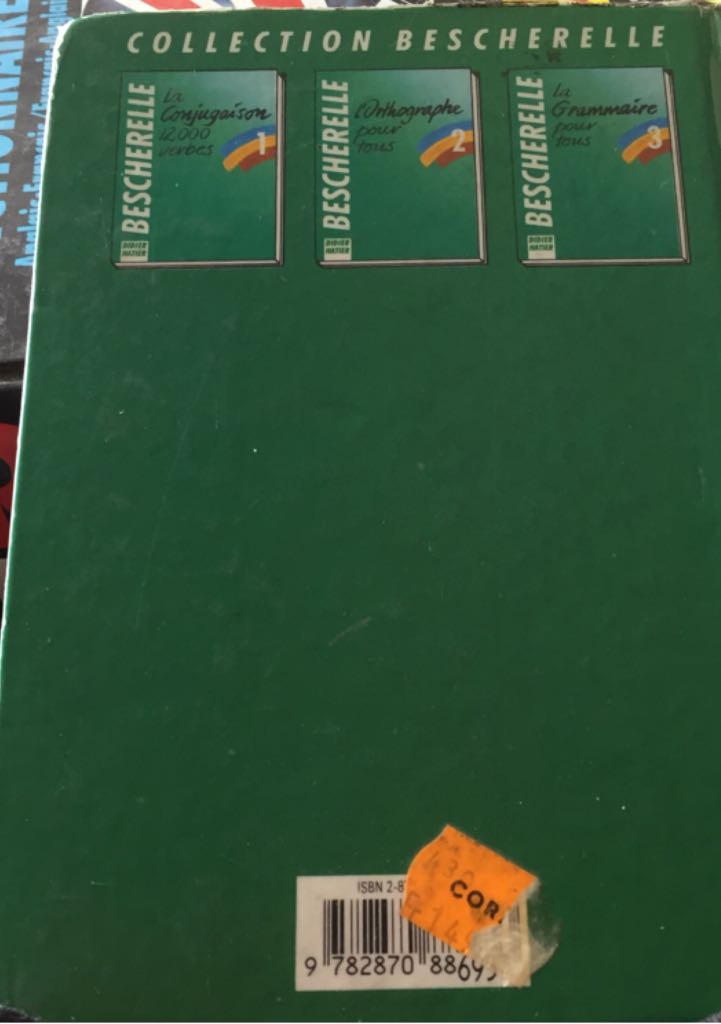 La Conjugaison 12000 Verbes - Hatier book collectible [Barcode 9782218016608] - Main Image 2