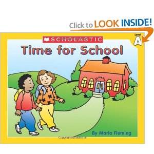 Time for School - Maria Fleming (Scholastic - Paperback) book collectible [Barcode 9780439586511] - Main Image 1