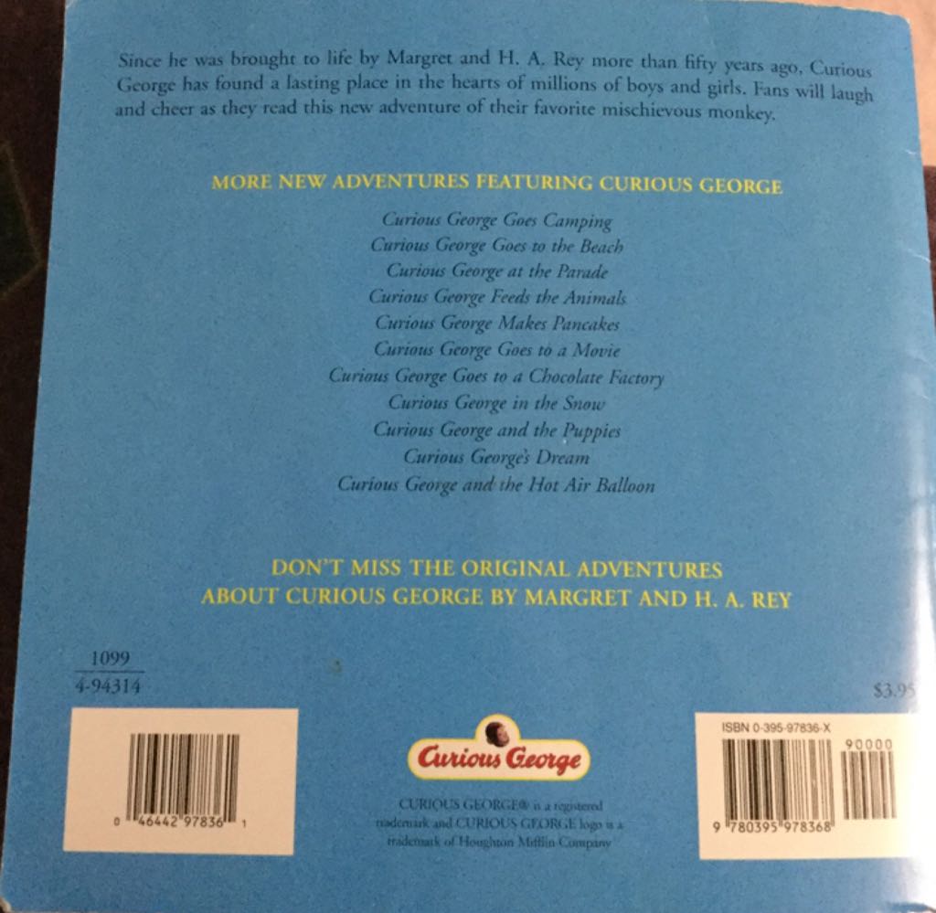 Curious George and the Dump Truck - Margret & H.A. Rey (- Hardcover) book collectible [Barcode 9780395978368] - Main Image 2