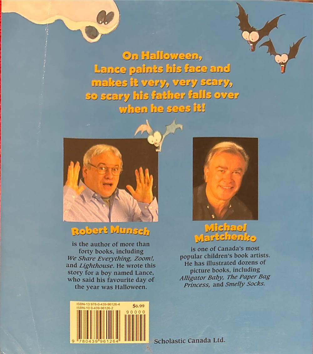 Munsch: Boo! - Robert Munsch (Scholastic Canada Ltd. - Paperback) book collectible [Barcode 9780439961264] - Main Image 2