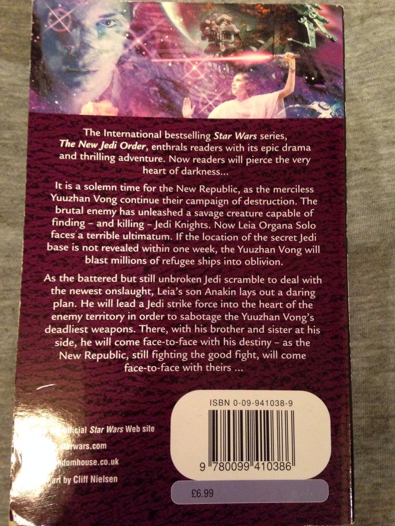 Star by Star (Star Wars: The New Jedi Order, #9) - Troy Denning (Arrow - Paperback) book collectible [Barcode 9780099410386] - Main Image 2