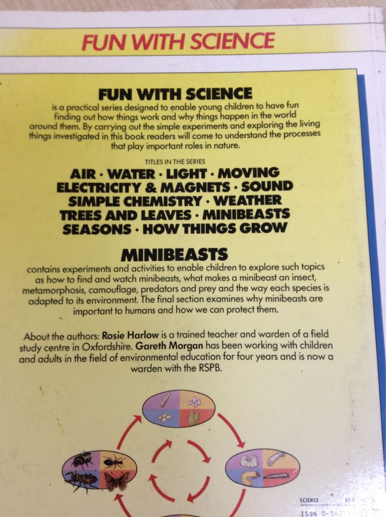 Minibeasts - Gareth Morgan book collectible [Barcode 9780862727437] - Main Image 2