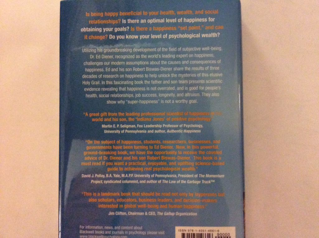 Happiness - Will Buckingham (Wiley-Blackwell) book collectible [Barcode 9781405146616] - Main Image 2